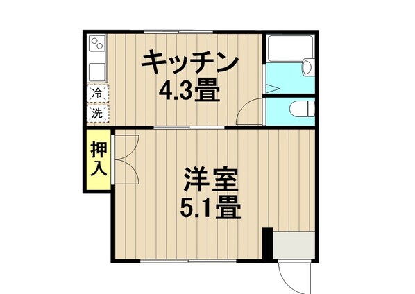 第三カトレアの物件間取画像